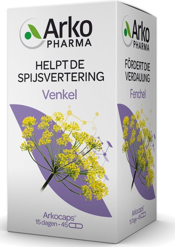 Arkopharma - Arkocaps Venkel - Kruidenpreparaat - 45 Capsules
