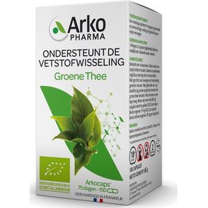 Arkopharma Arkocaps Groene Thee - 150 capsules - Voedingssupplement