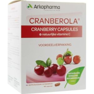 Cranberola Cranberry capsules 180 Vegetarische capsules