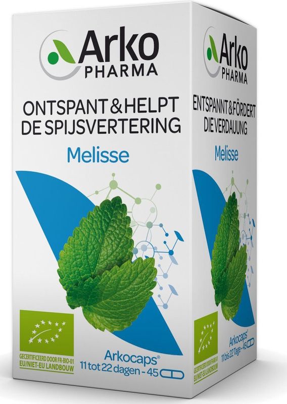 Arkocaps - Melisse - Kruidenpreparaat - Bio - 275 mg per capsule