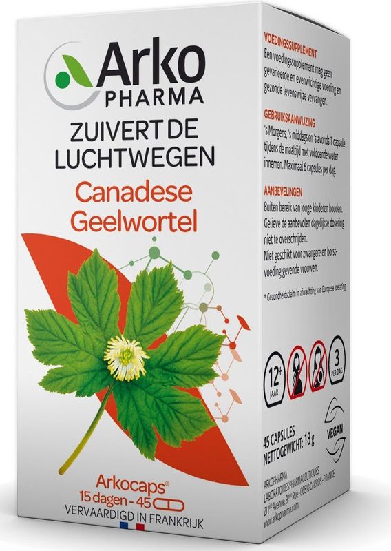 Arkocaps Canadese Geelwortel