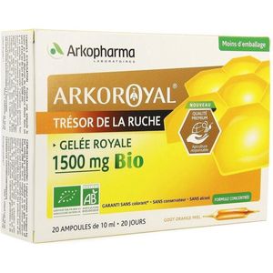 Arko Royal Royal jelly 1500mg bio 20 ampullen