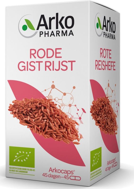 Arkocaps Rode Gist Rijst - 45 Capsules - Voedingssupplement
