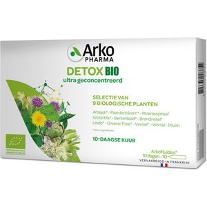 Arkopharma Detox drinkampullen 15ml bio 10 ampullen