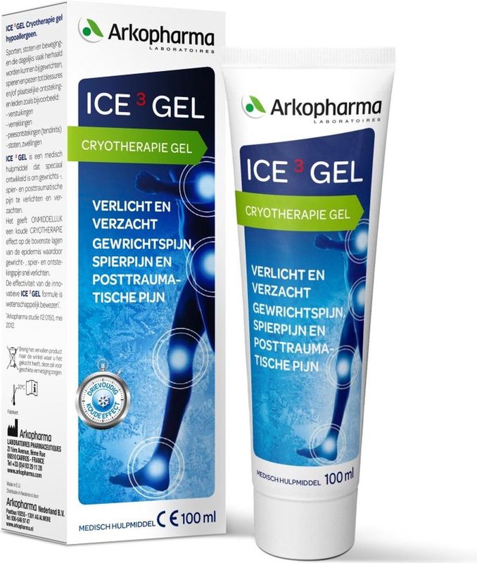 Ice Cube Gel - Gel - Drievoudig Koude Effect - Verlicht Gewrichtspijn