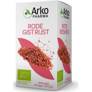 Arkocaps Rode Gist Rijst Bio Caps 150 Nf