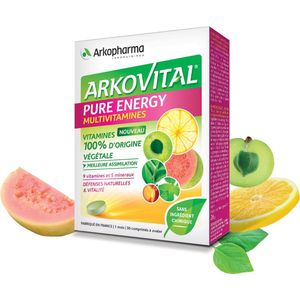 Multivitaminen - 9 Vitaminen en 5 Mineralen - Natuurlijk - Tabletvorm