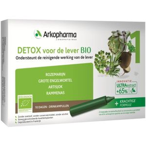 Detox - Artisjok - Grote Engelwortel - Rozemarijn - Biologisch Kruidenpreparaat