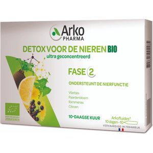 Arkopharma - Detox voor de Nieren - Drinkampullen - Bio - 10 Stuks