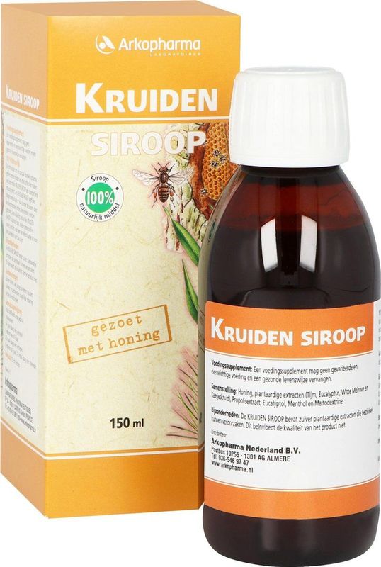 Arkopharma - Kruidensiroop - 150 ml - Plantaardige Extracten