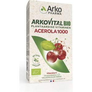 Arkopharma Acerola bio 1000 30 kauwtabletten