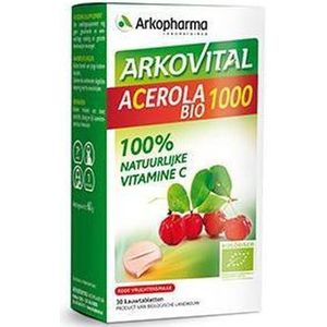 Arkopharma Acerola bio 1000 30 kauwtabletten