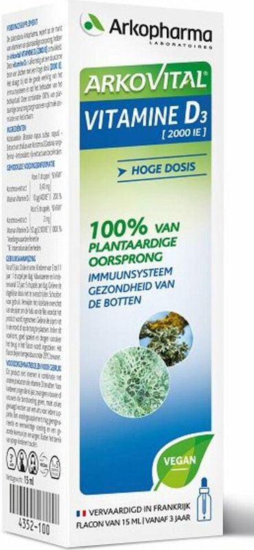 Arkovital Vitamine D3 2000IE vegan 15 Milliliter
