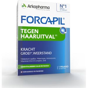 Forcapil - Tegen Haaruitval - Haargroeimiddel - 30 Tabletten