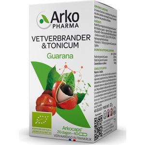 Arkocaps - Guarana - Biologisch Capsules - 60 Stuks