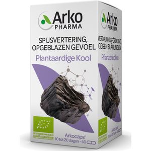 Arkopharma plantaardige kool 40 Capsules