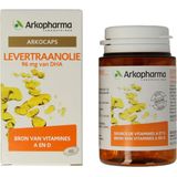 Levertraanolie - Capsules - 60 Stuks - Vervaardigd met Visolie