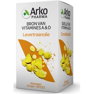 Arkopharma levertraanolie 220 Capsules