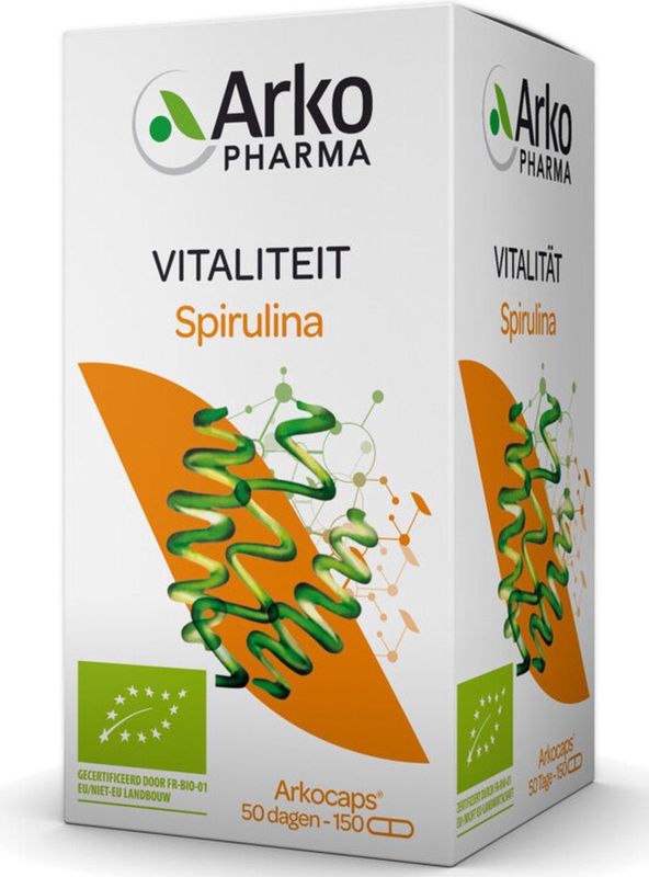 Arkocaps - Spiruline Bio - Kruidenpreparaat - Groen - 3 Capsules