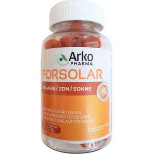 Arkopharma - Forsolar - Zon Gummies - Voorbereiding op de Zon - Alle Huidtypes
