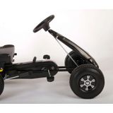 Volare - Go Kart Racing Car - Skelter - Zwart - Luchtbanden