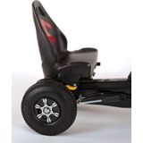 Volare - Go Kart Racing Car - Skelter - Zwart - Luchtbanden