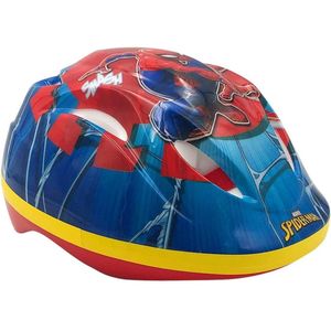 Marvel Spiderman Fietshelm - Blauw Rood - 51 - 55 cm