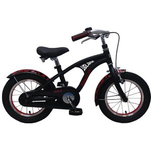 Volare Miracle Cruiser Kinderfiets - Jongens - 14 inch - Mat Zwart - Prime