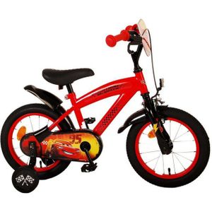 Disney Cars Kinderfiets - Jongens - 14 inch - Rood
