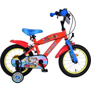 Paw Patrol Jongensfiets 14 inch - Rood