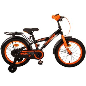 Volare Thombike Kinderfiets - Jongens - 16 inch - Zwart Oranje