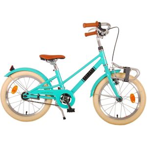 Volare Melody Kinderfiets - Meisjes - 16 inch - Turquoise - Prime Collection