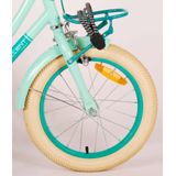 Volare Excellent Kinderfiets - Meisjes - 18 inch - Groen - 95% afgemonteerd