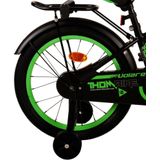 Volare Kinderfahrrad 18 ZOLL Kinder Jungen Fahrrad Kinderfahrrad Bike Rad TB Grün 21794, Rücktriit, Gepäckträger, Seitenständer, Stützräder