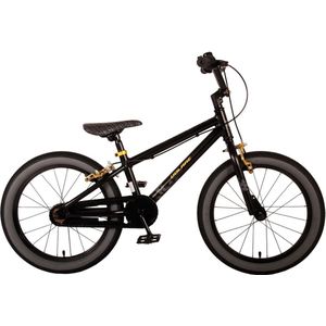 Volare Cool Rider Kinderfiets - Jongens - 18 inch - Zwart - twee handremmen - 95% afgemonteerd - Prime Collection