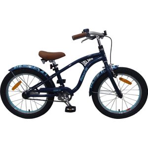 Volare Miracle Cruiser Kinderfiets - Jongens - 18 inch - Mat Blauw - Prime Collection