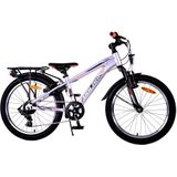 Volare - Cross Jongensfiets - Zilver/Zwart - 20 Inch - 6V V-Brakes