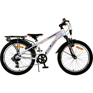 Volare Cross Kinderfiets - Jongens - 20 inch - Zilver - 6 versnellingen