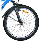 Volare Cross Kinderfiets - Jongens - 24 inch - Blauw - 18 versnellingen - Twee handremmen