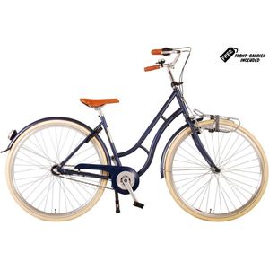 Volare 28 inch lifestyle fiets 3v 43cm jeans blauw 22808