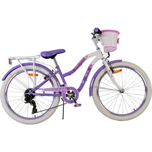 Volare Lovely Kinderfiets - Meisjes - 24 inch - Paars - 7