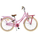 Volare Kinderfahrrad Kinderfahrrad Excellent Fahrrad für Mädchen 24 Zoll Kinderrad in Rosa