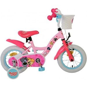 Woezel & Pip Kinderfiets - Meisjes - 12 inch - Roze