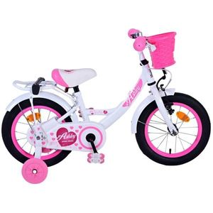 Volare Ashley Kinderfiets - Meisjes - 14 inch - Wit