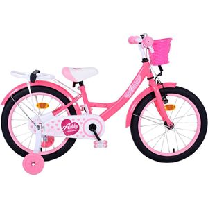 Volare Ashley Kinderfiets - Meisjes - 18 inch - Roze/Rood