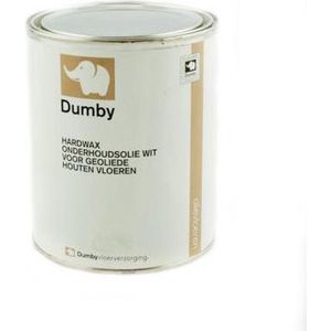 Dumby Onderhoudsolie Hardwax Wit - 1 liter