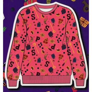 Sinterklaas Sweater - Roze - 104/110