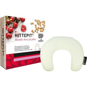 Treets HITTEPIT U-model - Kersenpitkussen - nekmodel - duurzaam warmte kussen - verwarmbaar kussen - helpt spieren te ontspannen - speciaal voor nek en schouders