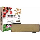 Treets HITTEPIT Langwerpig - Eco - Kersenpitkussen - duurzaam warmte kussen - verwarmbaar kussen - helpt spieren te ontspannen