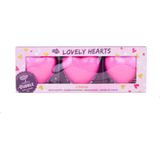 Treets Bruisbal Lovely Hearts 3 stuks